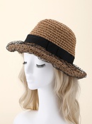 bohemian style strap foldable lace straw hat fisherman hatpicture10