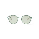 round metal small frame mint green sunglassespicture7