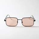 square small frame light gray business temperament color sunglassespicture3
