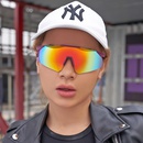 Fashion colorful bicycle riding sunglasses womens onepiece lens outdoor sports sunglassespicture7