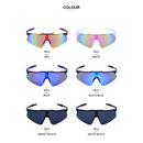 Fashion colorful bicycle riding sunglasses womens onepiece lens outdoor sports sunglassespicture9
