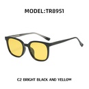 Retro TR ferrule polarized sunglasses fashion Korean style cat eye sunglasses wholesalepicture3