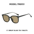 Retro TR ferrule polarized sunglasses fashion Korean style cat eye sunglasses wholesalepicture4