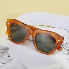 Retro Small Frame Polarized Sunglasses Fashion Rice Nail Trendy Sunglasses Wholesale