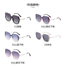 Retro TR polarized sunglasses Korean style fashion diamond pattern sunglassespicture3