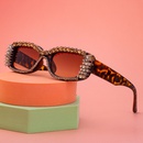 New fashion diamondencrusted square sunglassespicture8