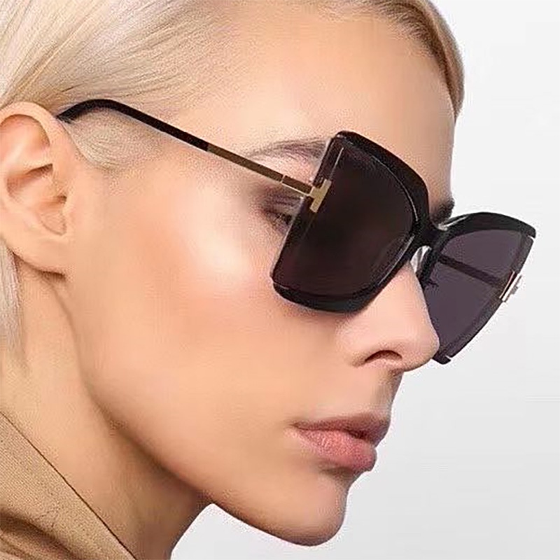 new butterfly shape large frame sunglasses wholesale