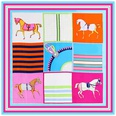 90cm new fashion plaid horse print sunscreen large square scarf shawlpicture13