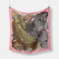 53cm new leopard print twill decorative small square scarf silk scarf wholesalepicture13