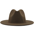 new multicolor wide brim woolen hat jazz hatpicture22