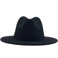 new multicolor wide brim woolen hat jazz hatpicture25