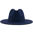 new multicolor wide brim woolen hat jazz hatpicture38