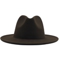 new multicolor wide brim woolen hat jazz hatpicture41