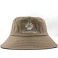 Korean version of daisy embroidery sunscreen fisherman hatpicture14