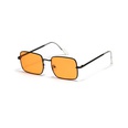 square small frame light gray business temperament color sunglassespicture8
