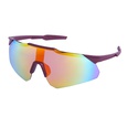 Fashion colorful bicycle riding sunglasses womens onepiece lens outdoor sports sunglassespicture11