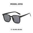 Fashion mens ins Korean style TR polarized sunglasses retro square glassespicture6