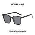 Fashion mens ins Korean style TR polarized sunglasses retro square glassespicture7