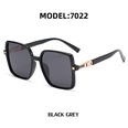 Retro TR90 square sunglasses Korean style largeframe sunglassespicture6