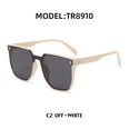 Retro Polarized Sunglasses Fashion Square Sunglasses Wholesalepicture7