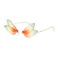 New Dragonfly Sunglasses Womens Fashion Wings Sunglasses Trendy Double Lens Party Ball Sunglassespicture17