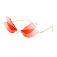 New Dragonfly Sunglasses Womens Fashion Wings Sunglasses Trendy Double Lens Party Ball Sunglassespicture19