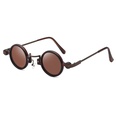 retro steampunk style small frame sunglasses male personality hiphop round sunglassespicture14