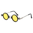 retro steampunk style small frame sunglasses male personality hiphop round sunglassespicture17