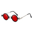 retro steampunk style small frame sunglasses male personality hiphop round sunglassespicture18