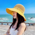 New Korean letter big brim sunscreen fisherman hat bucket hatpicture11