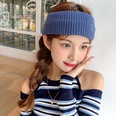 autumn new letter knitted sports female widebrimmed hairband accessoriespicture20