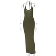 new spring and summer fashion Uneck sexy backless laceup sleeveless slim dress wholesalepicture11