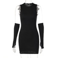 new spring and summer fashion casual round neck slim hip dress wholesalepicture12