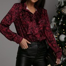 Fashion Ladies New Printed Casual Shirt Toppicture11