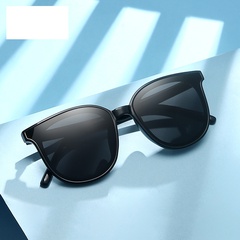 Retro-Sonnenbrille mit rundem Rahmen, Mode-Weidennagel-Sonnenbrille