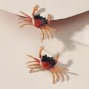 nouveau collier de crabe ensemble simple mignon animal oreille mtal goujon femme en grospicture10