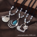 Vintage Water Drop Pendant Crystal Necklace Wholesalepicture7