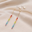 fashion jewelry tassel simple long claw chain earrings wholesale alloypicture10
