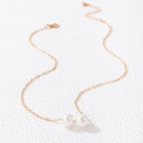 Modeschmuck Perlenkette einlagige geometrische einfache Schlsselbeinkettepicture8