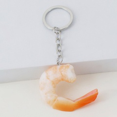 creative simulation shrimp tail chicken wings chicken leg biscuits barbecue red dates sushi cute pendant