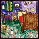 53cm Van Gogh Oil Painting Series Bedroom Ladies Twill Decorative Small Square Scarfpicture9
