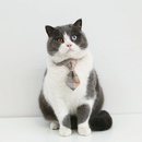 Pet British gentleman plaid striped bow tie collar cat dog antisuffocation accessoriespicture9