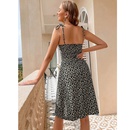 spring and summer new suspenders halter print dress womens clothingpicture9