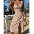 spring and summer new suspenders halter print dress womens clothingpicture13