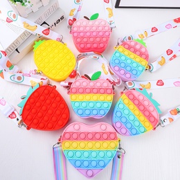 cute bubble bag cartoon coin purse fashion messenger bagpicture1