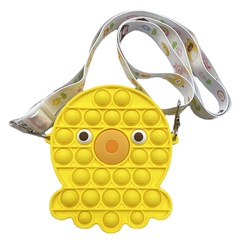 cute bubble bag octopus cartoon coin purse  messenger bag
