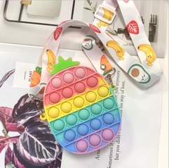 Cute bubble pineapple bag cartoon cute coin purse