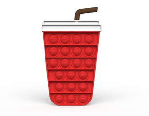 einfache Simulation Coke Cup Pressspielzeug