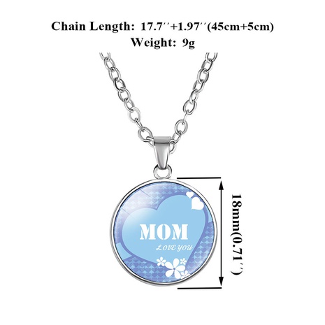 Fashion New Mom's Pendant Alloy Necklace Wholesale's discount tags