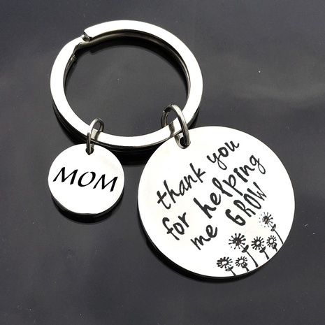 Mother's Day Father's Day Gift stainless steel keychain's discount tags
